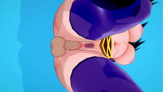 Sex med en kæmpe Kayama Nemuri – 3D Hentai