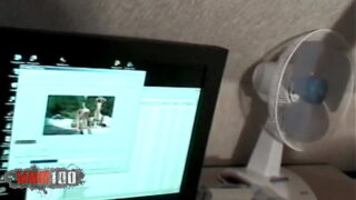 POV Tynd Fransk Brunette Alys Rebel Bliver Hårdt Næmmet