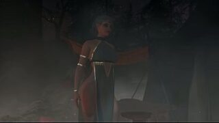 Jeg kneppede elverpigen på bordet l 3D-animation Hentai ucensureret